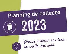 Calendrier de collecte 2023