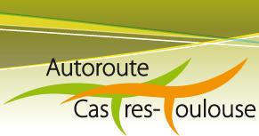 Affiche autoroute Castres-Toulouse